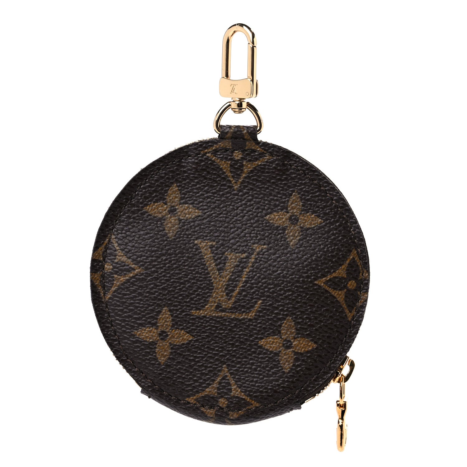 Louis Vuitton Monogram 2021 Christmas Animation Japanese Garden Round Coin Purse Wisteria Pink 2 of 7