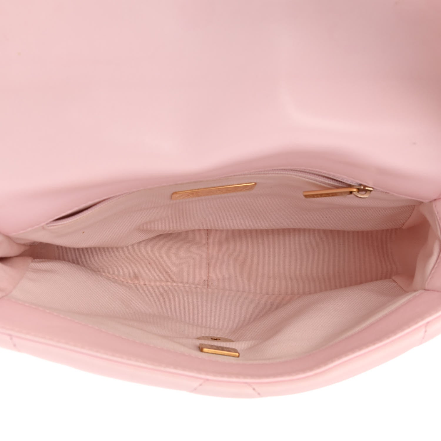 Chanel Lambskin Quilted Medium Chanel 19 Flap Light Pink 5 of 17