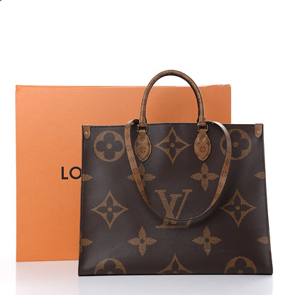 Louis Vuitton Reverse Monogram Giant Onthego GM 12 of 12