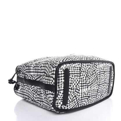MCM Visetos Medium Liz Reversible Shopper Tote Black 10 of 16