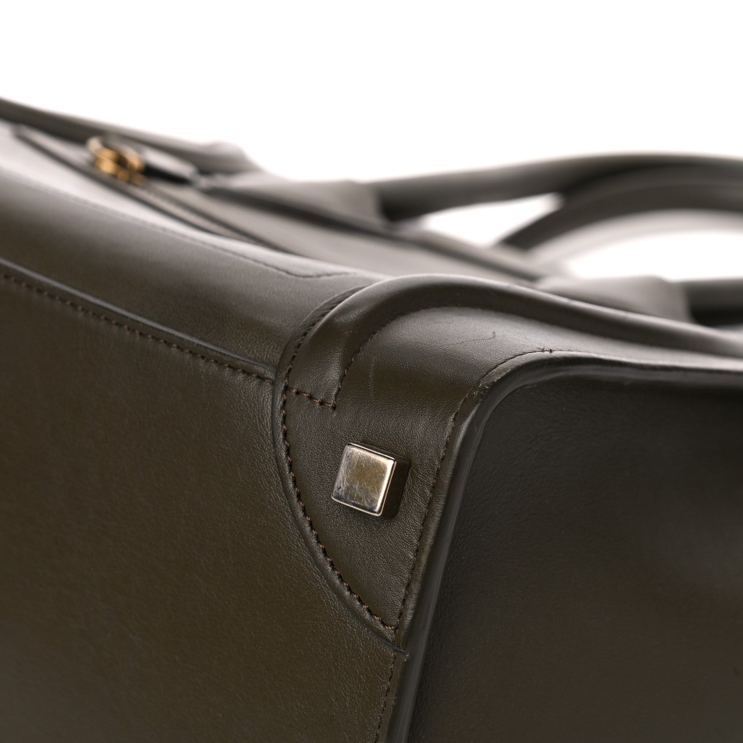 Celine Smooth Calfskin Micro Luggage Jungle 7 of 20