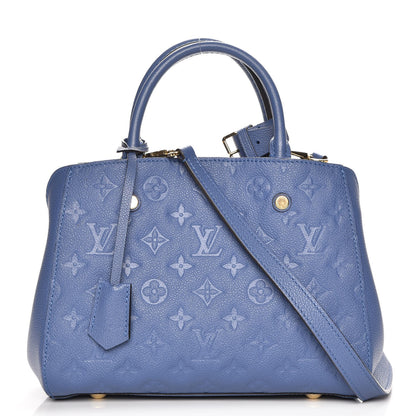 Louis Vuitton Empreinte Montaigne BB Denim 1 of 8