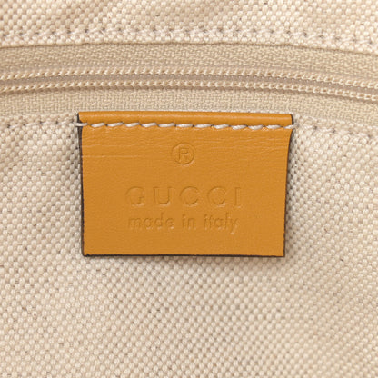 Gucci Monogram Medium Sukey Top Handle Tote Yellow 6 of 10
