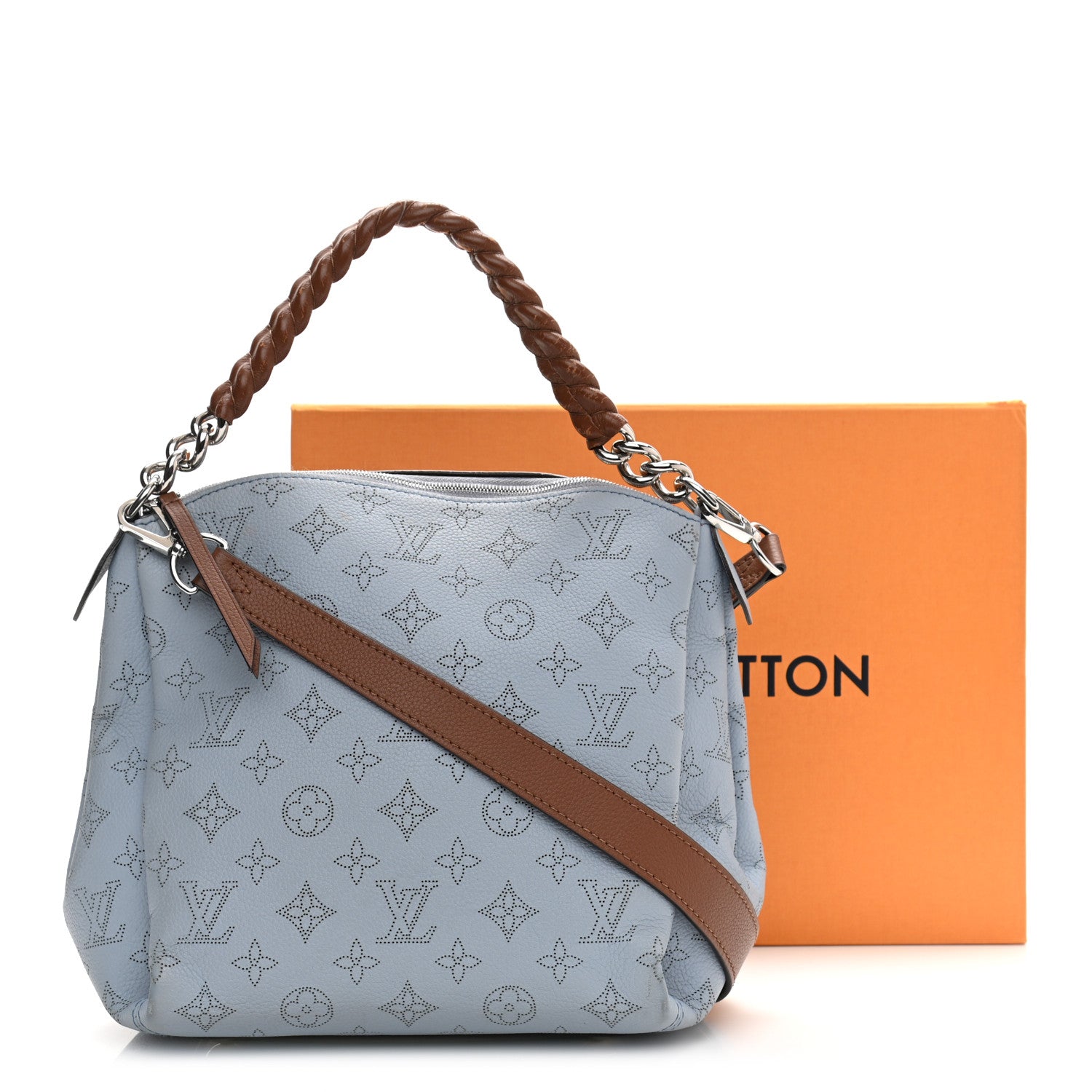 Louis Vuitton Mahina Babylone Chain BB Blue Horizon Pumpkin 16 of 16