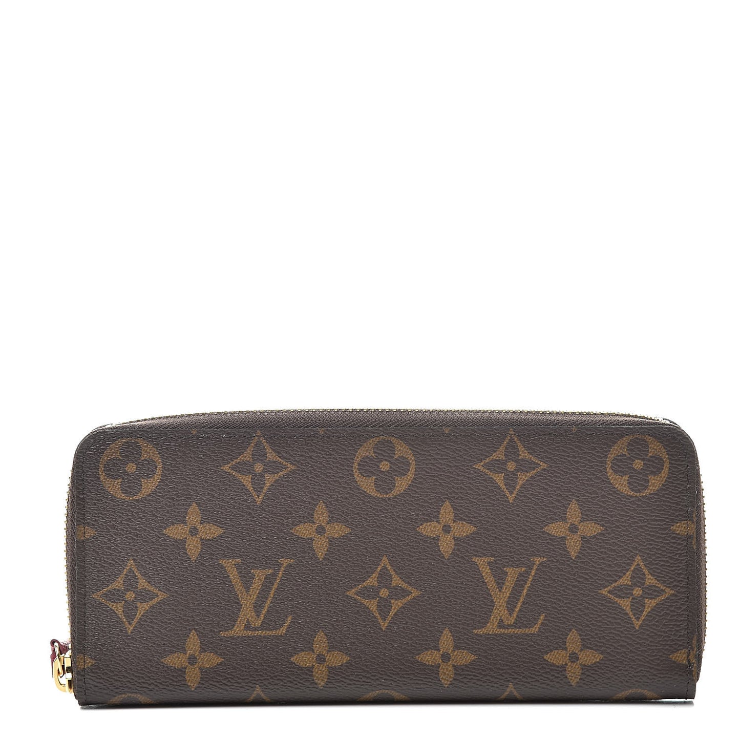 Monogram Clemence Wallet Fuchsia