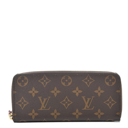 Louis Vuitton Monogram Clemence Wallet Fuchsia 1 of 7