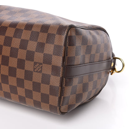 Louis Vuitton Damier Ebene Speedy Bandouliere 25 9 of 10