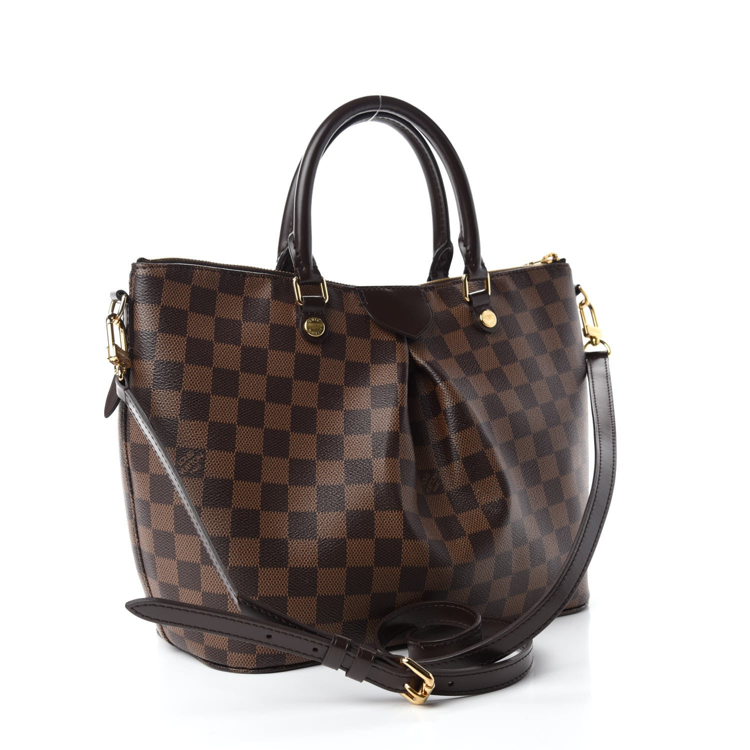Louis Vuitton Damier Ebene Siena MM 3 of 15