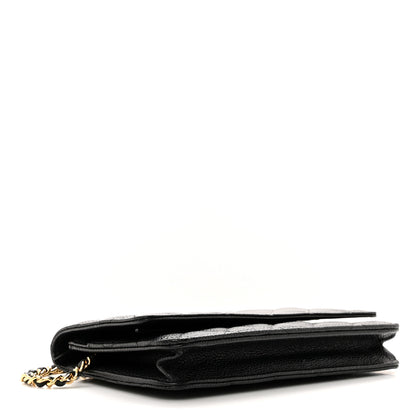 Chanel Caviar Quilted Wallet on Chain WOC Black 4 of 11