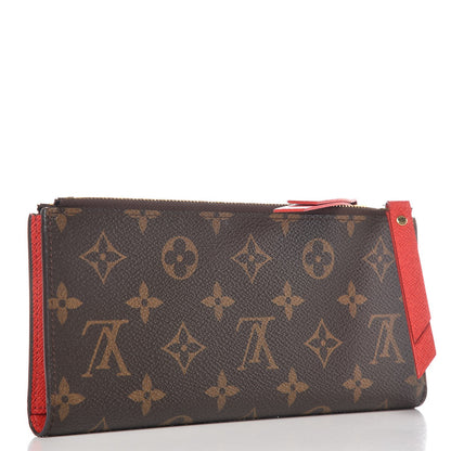 Louis Vuitton Monogram Adele Wallet Coquelicot 3 of 9