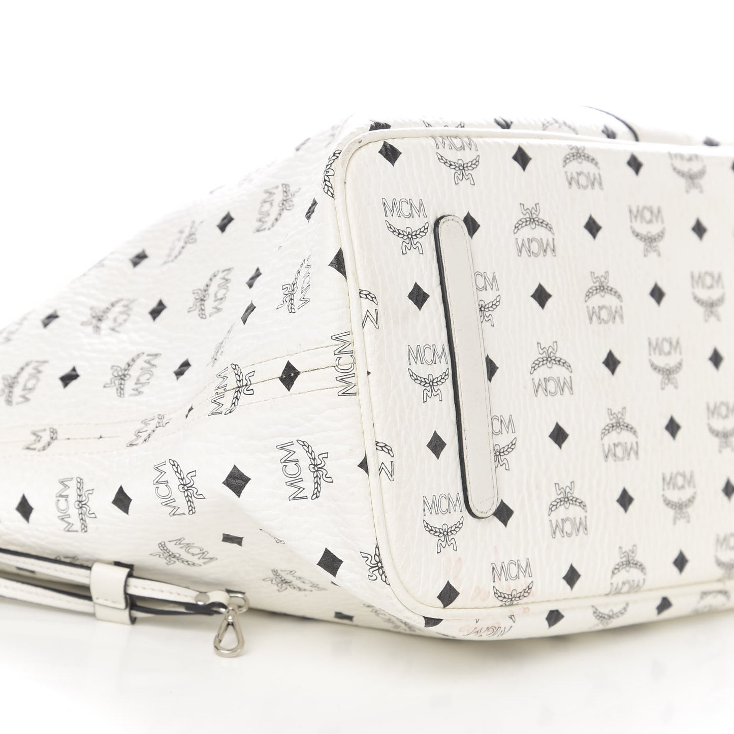 Visetos Large Liz Reversible Shopper Tote White
