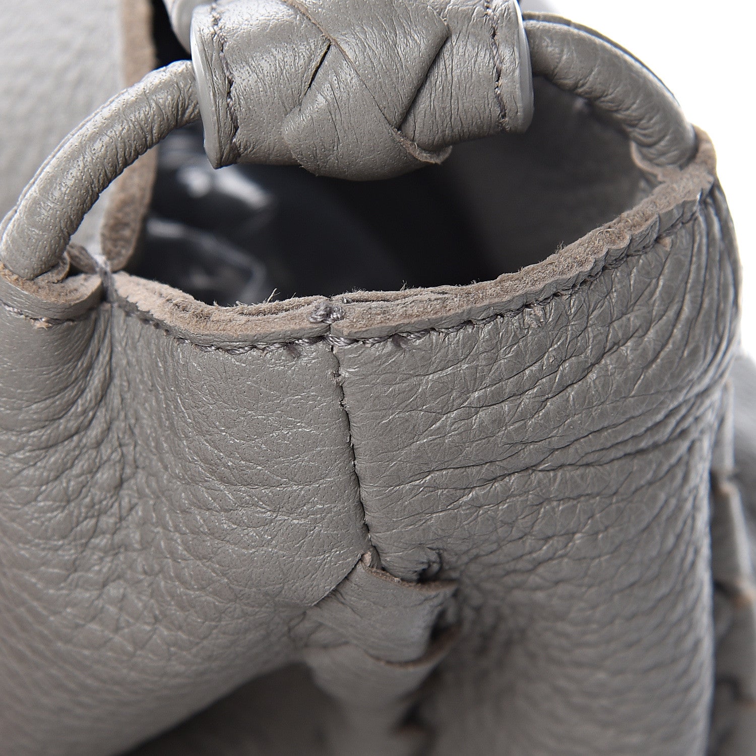 Bottega Veneta Cervo Deerskin Hobo Light Grey 15 of 16