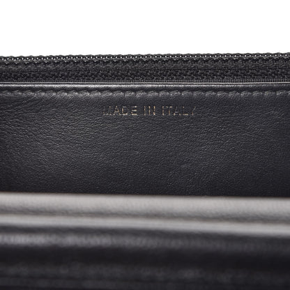 Chanel Caviar Quilted Boy Wallet On Chain WOC Black 8 of 10