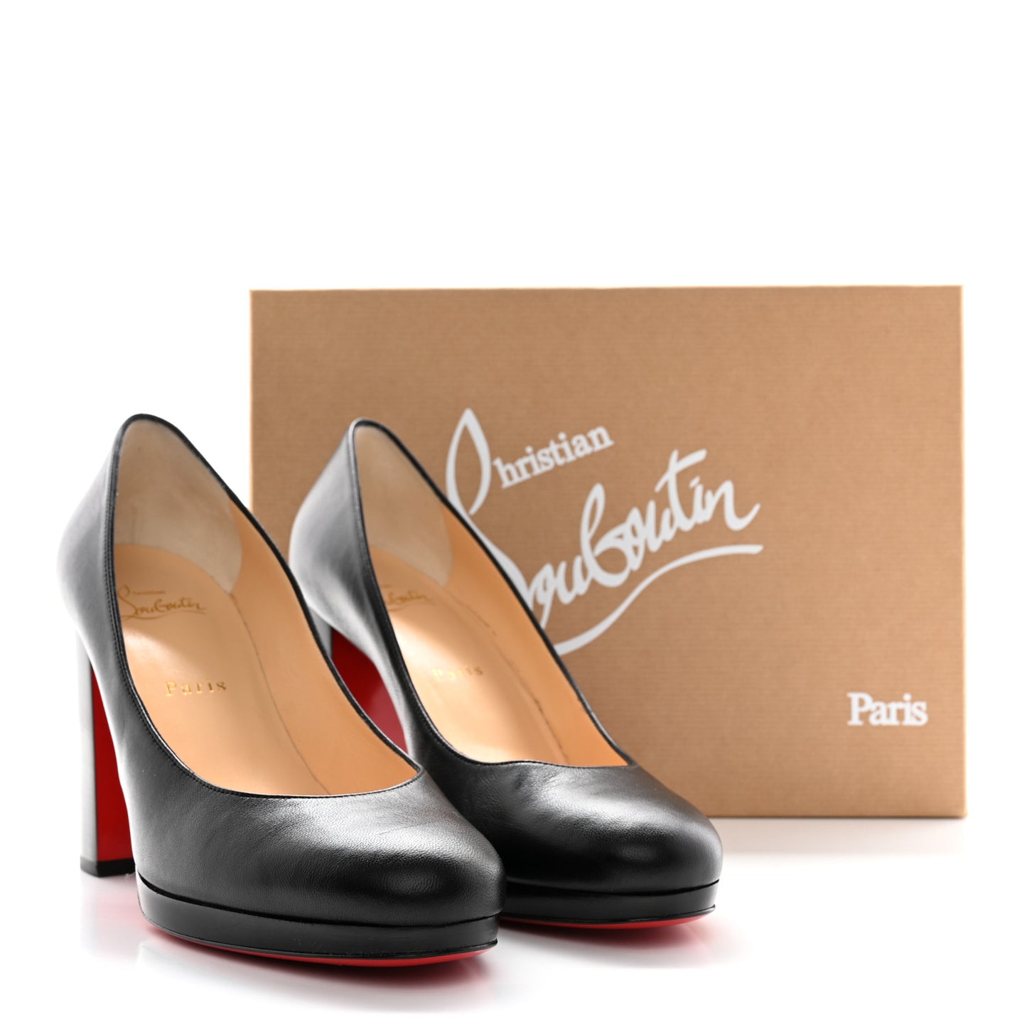 Nappa Kabetts 100 Pumps 39 Black Lucido