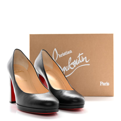 Christian Louboutin Nappa Kabetts 100 Pumps 39 Black Lucido 10 of 10
