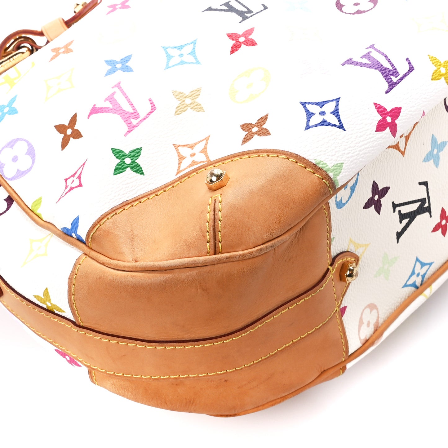 Monogram Multicolor Greta White