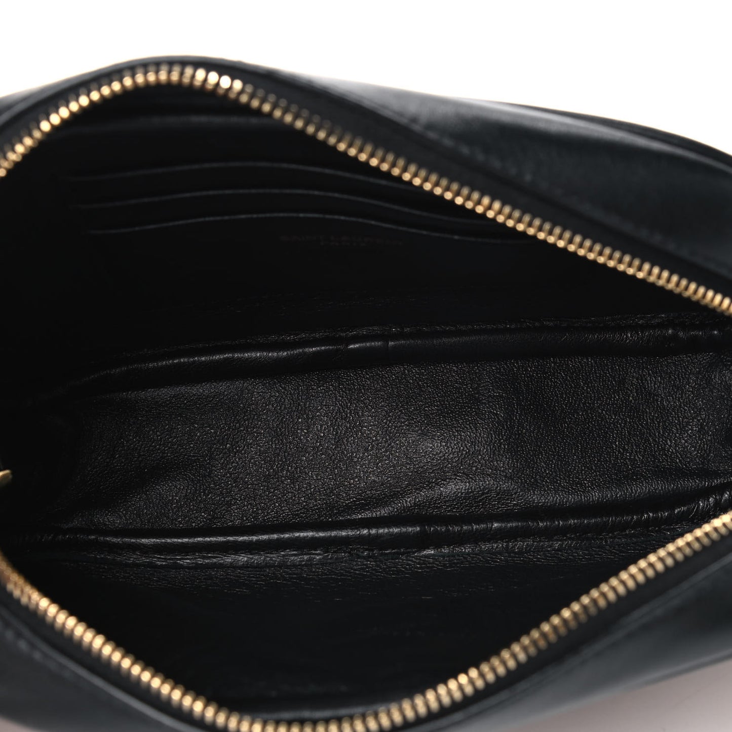 Canvas Calfskin Leopard Print Monogram Mini Lou Camera Bag Brown