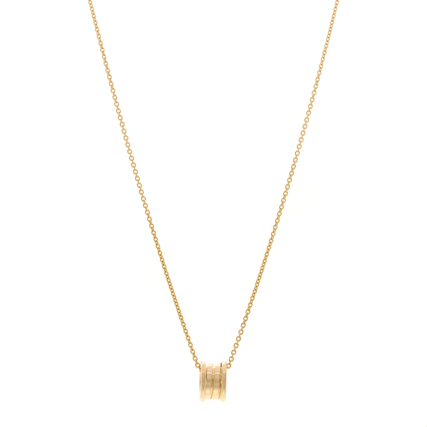 18K Yellow Gold B.Zero1 Pendant Necklace