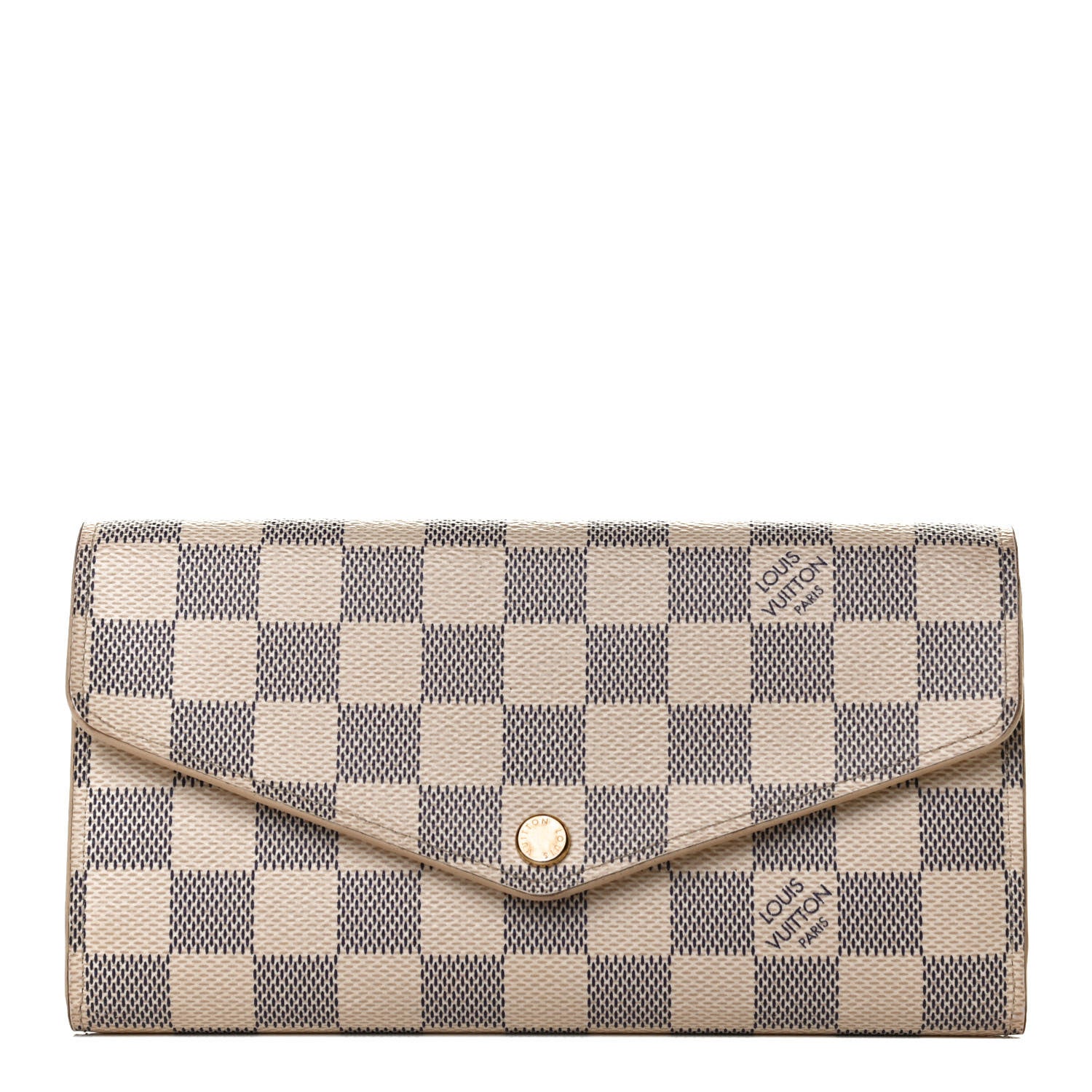 Louis Vuitton Damier Azur Sarah Wallet NM 1 of 10