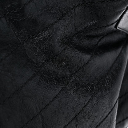 Saint Laurent Crinkled Calfskin Matelasse Monogram Niki Shoulder Bag Black 13 of 13
