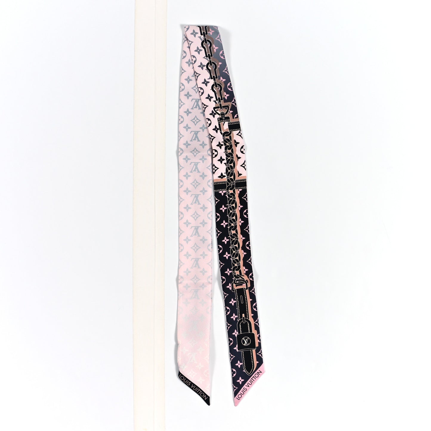 Silk Monogram Rising Confidential BB Bandeau Black Rose