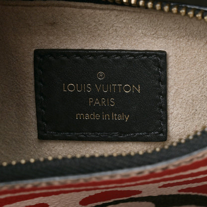 Louis Vuitton Monogram Giant Crafty NeoNoe MM Creme Rouge Black 6 of 12