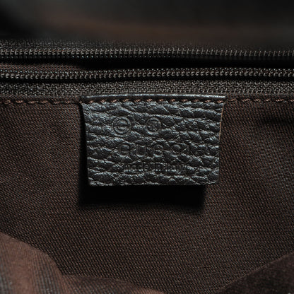 Gucci Denim Monogram Hobo Dark Brown 6 of 7