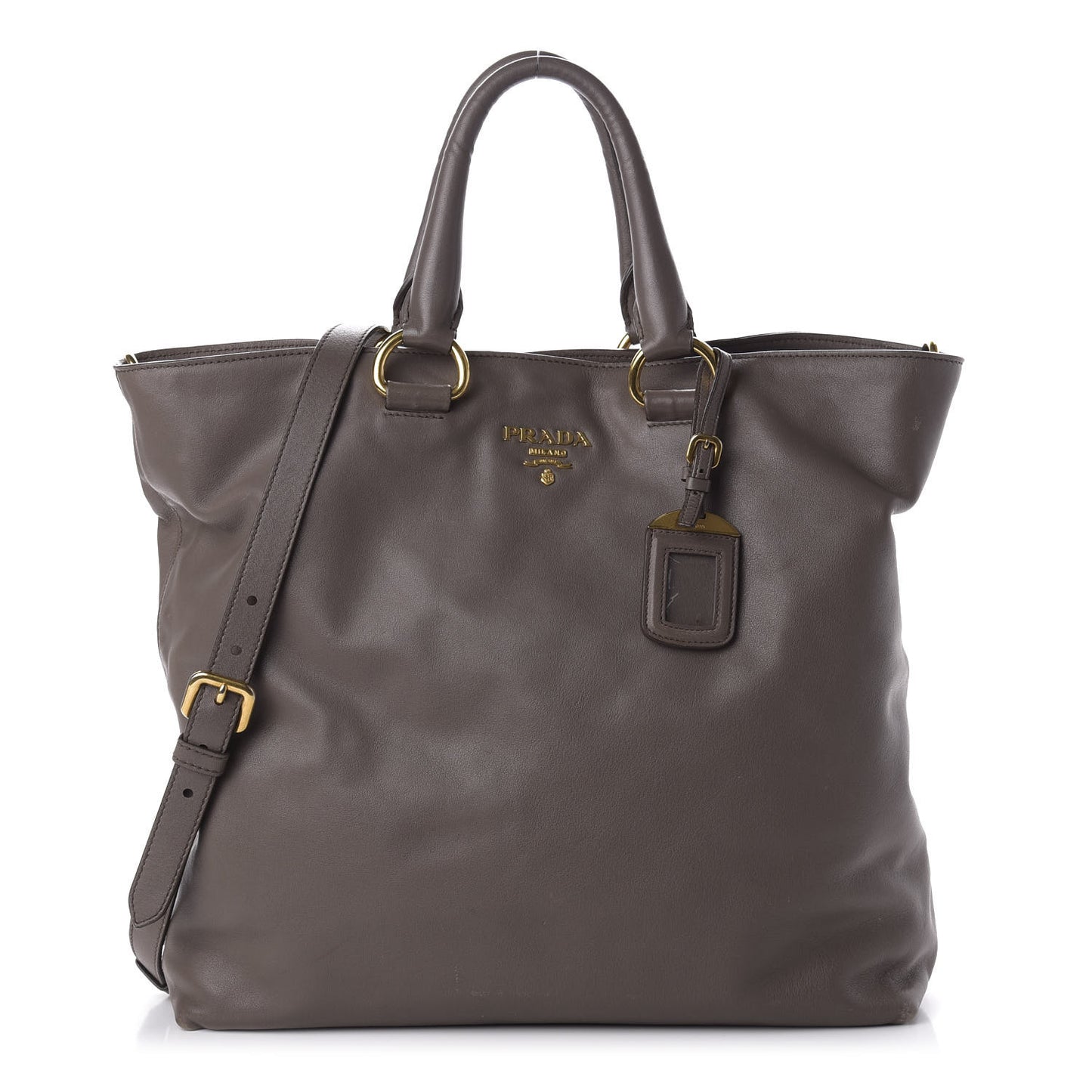 Soft Calf Shopping Tote Bambu