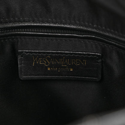 Saint Laurent Textured Patent Calfskin Medium Muse Black 11 of 20