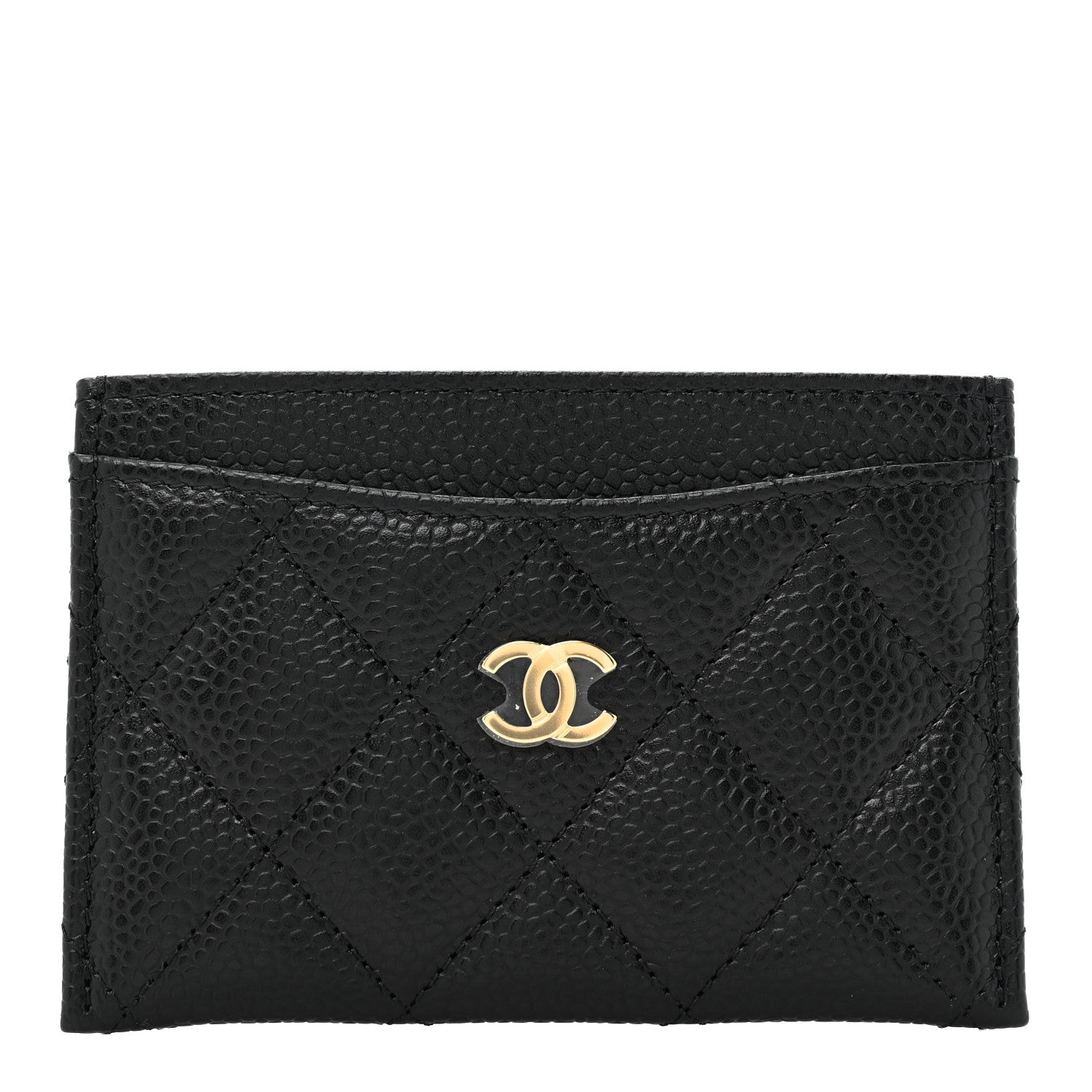 Chanel Caviar Quilted Card Holder Black 1 of 11