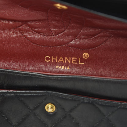 Chanel Lambskin Quilted Small Double Flap Black 6 of 19