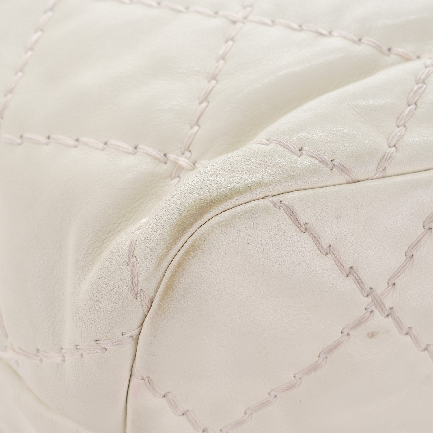 Chanel Calfskin Love Me Tender Flap Dark White 8 of 10