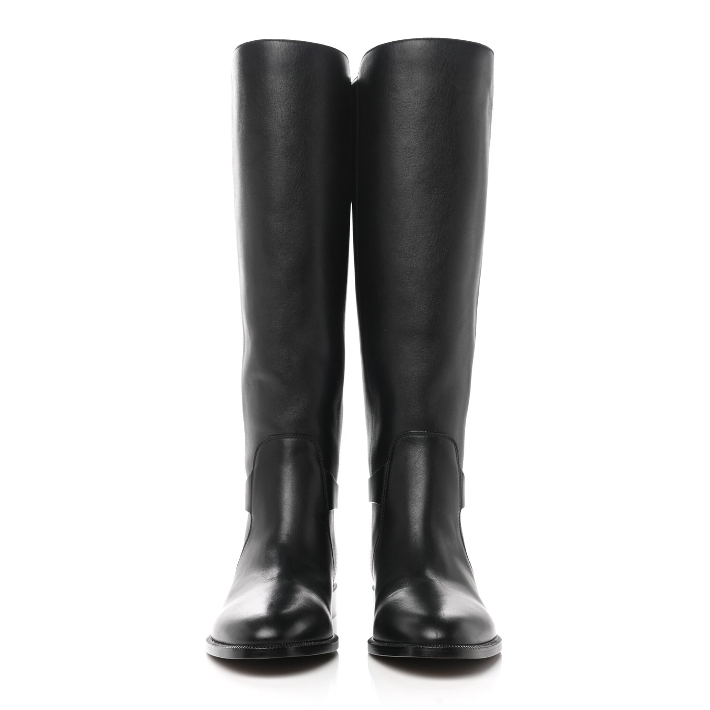 Soft Calfskin Empreinte High Boot 35.5 Black