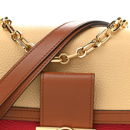 Louis Vuitton Taurillon Dauphine MM Panama Scarlet 8 of 11