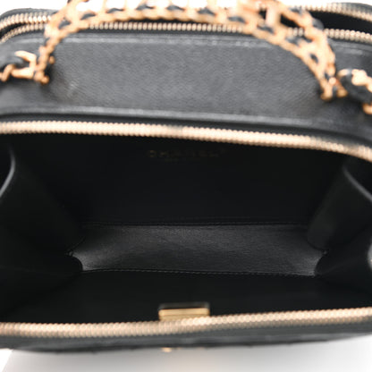 Chanel Caviar Quilted Small Pick Me Up Vanity Case Black 6 of 12