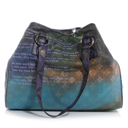 Louis Vuitton Richard Prince Heartbreak Jokes Tote 1 of 7