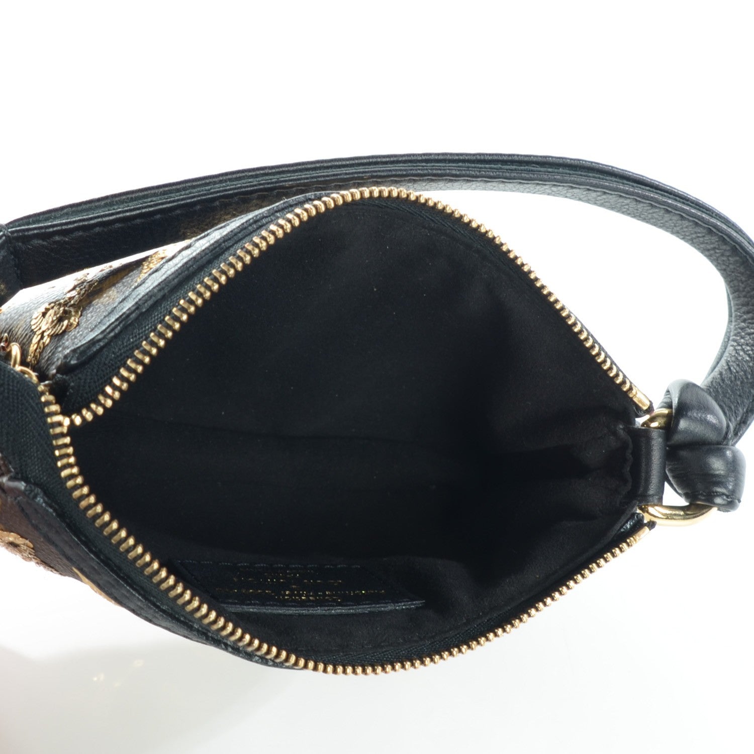 Louis Vuitton Monogram Sequins Eclipse Mini Pochette Gold 7 of 7