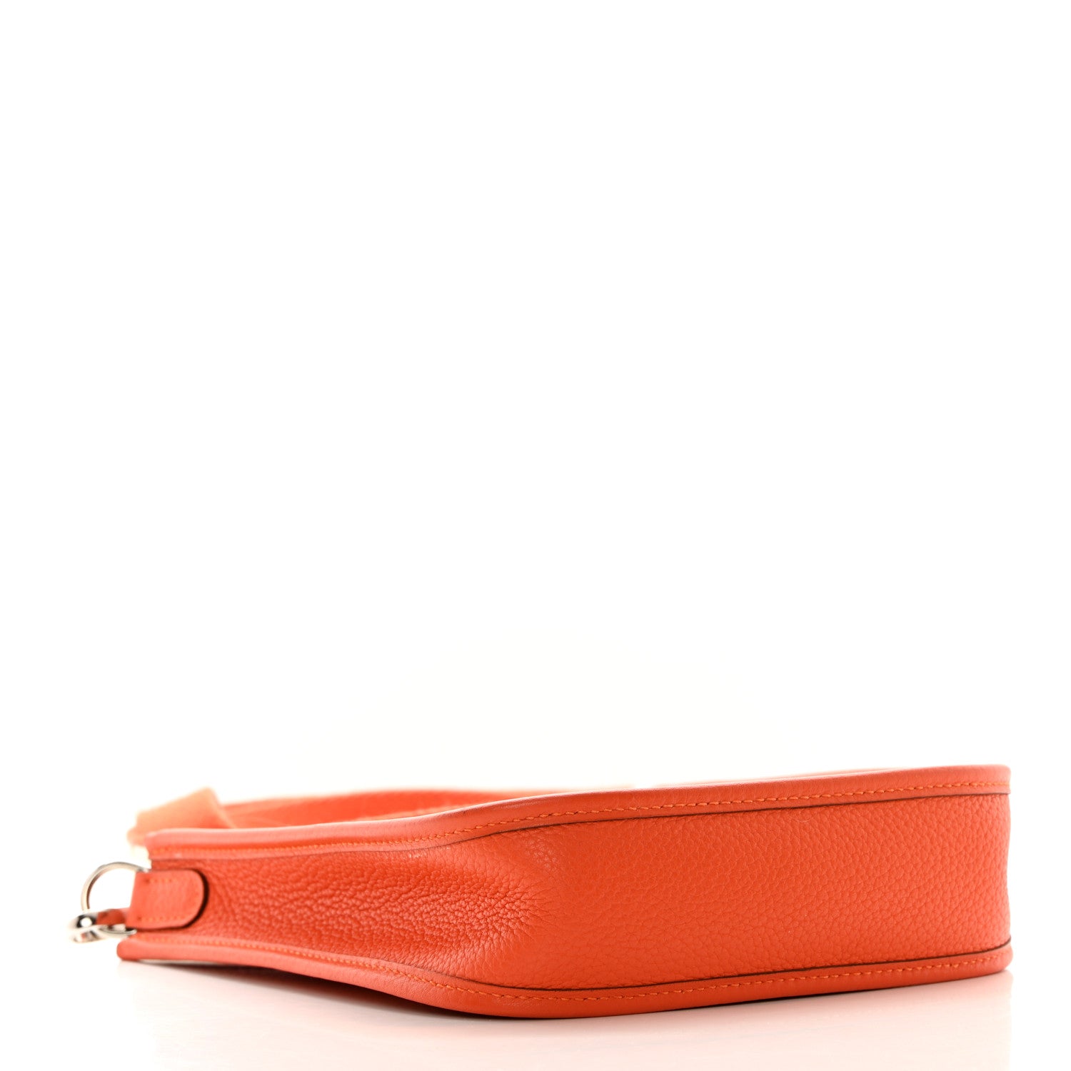 Hermes Taurillon Clemence Amazone Evelyne TPM Orange Craie 4 of 14