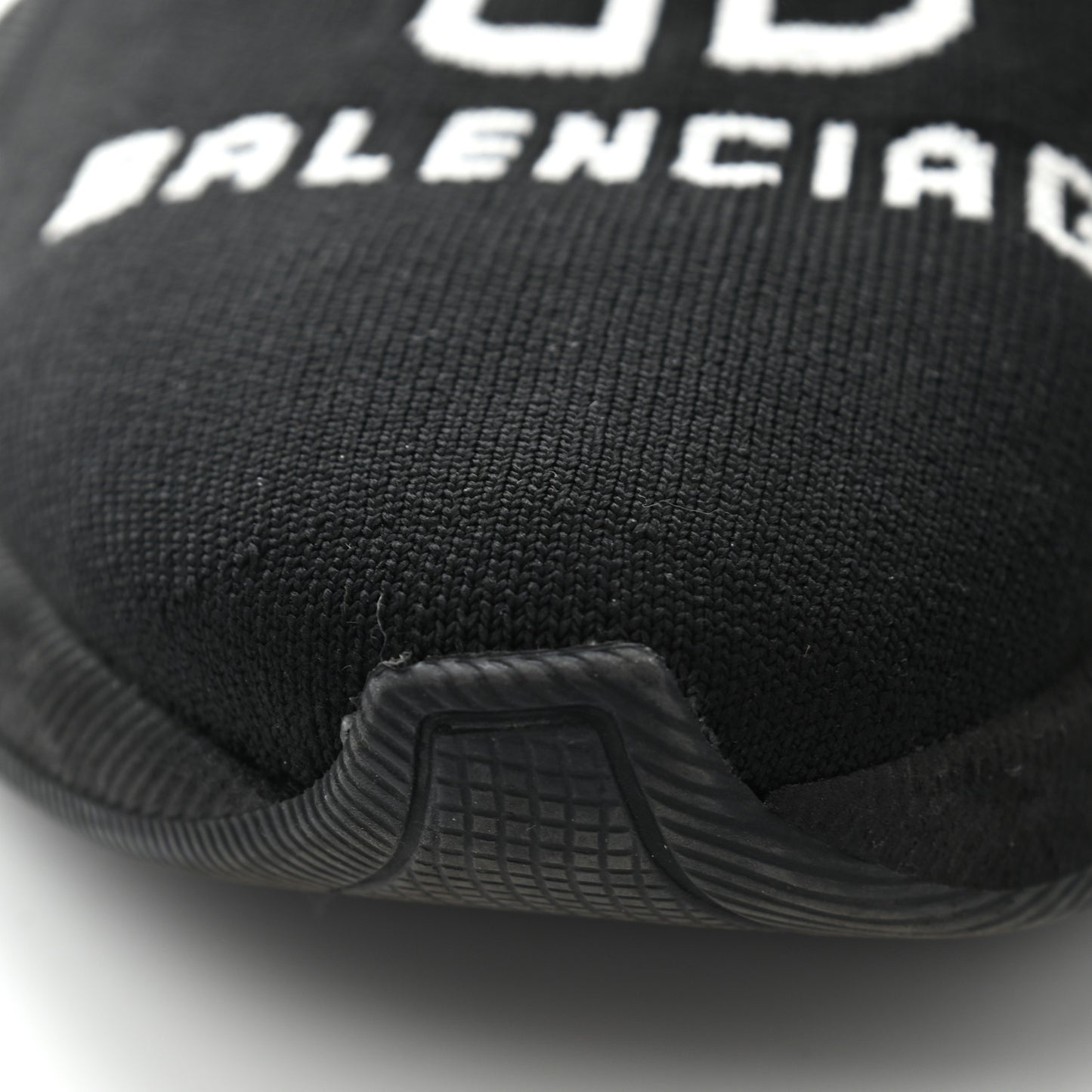 Neoprene Knit Logo Womens Speed Sneakers 36 Black