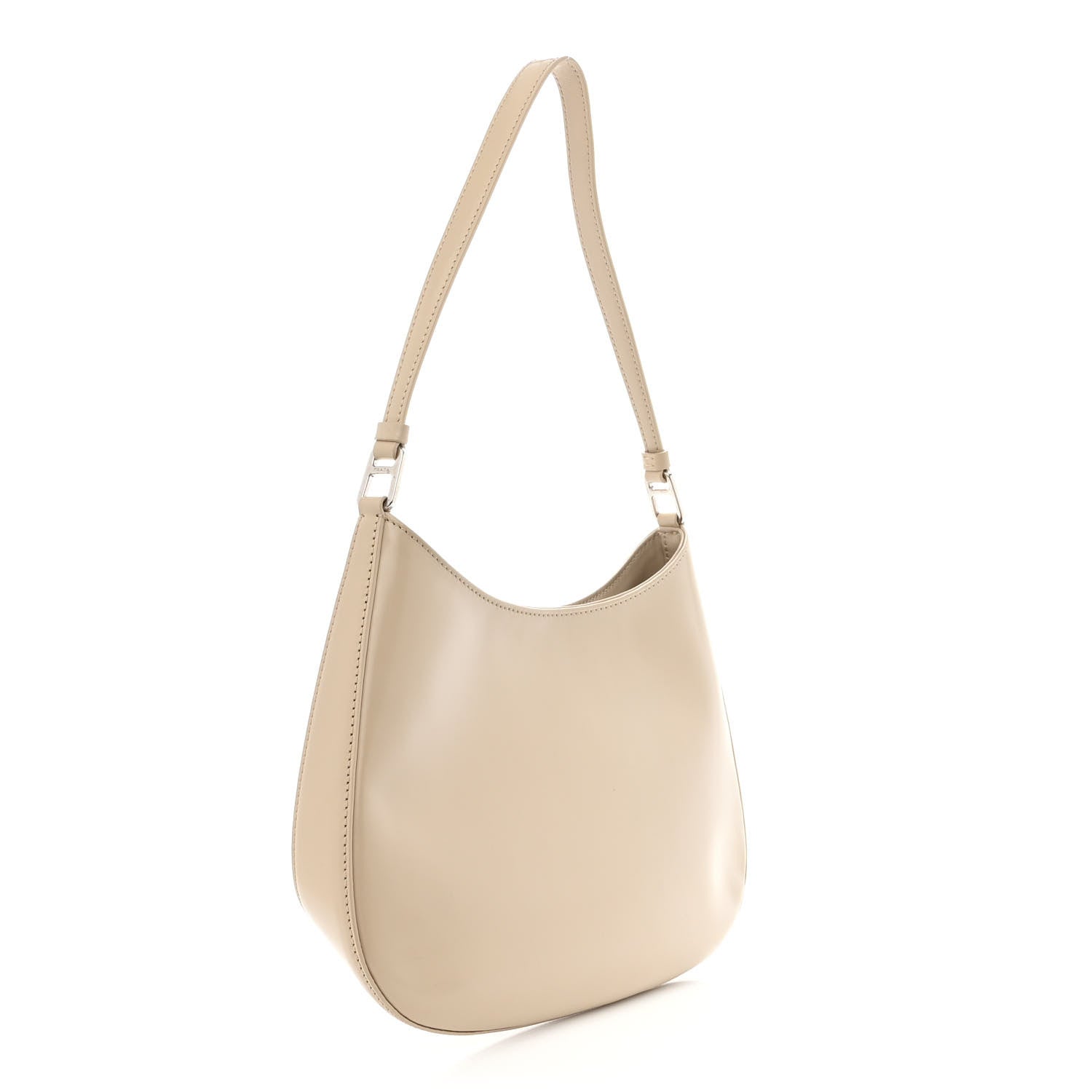 Prada Spazzolato Cleo Shoulder Bag Deserto 3 of 10