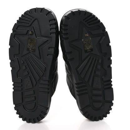 Christian Dior Calfskin Cannage Dtwist Espadrille Platform Sandals 35.5 Black 5 of 9