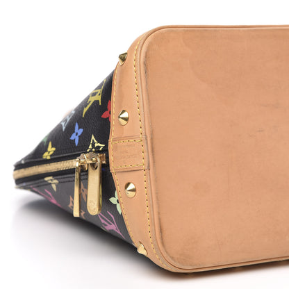 Louis Vuitton Monogram Multicolor Alma Black 6 of 16