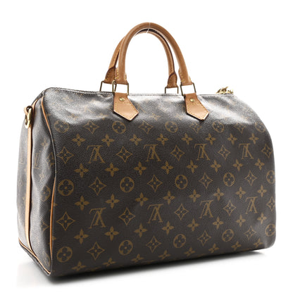 Louis Vuitton Monogram Speedy Bandouliere 35 3 of 11