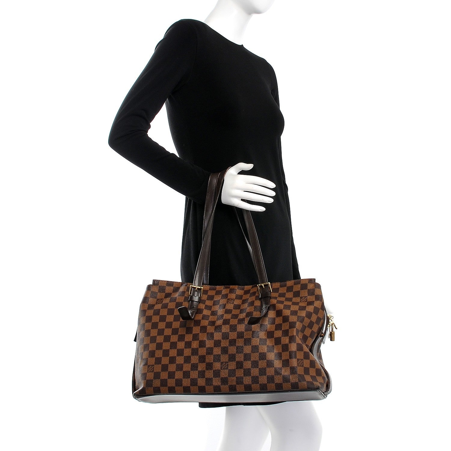 Louis Vuitton Damier Ebene Chelsea Tote 2 of 15