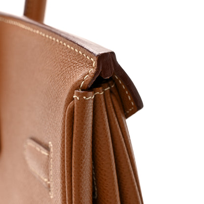 Hermes Courchevel Birkin 35 Gold 13 of 14