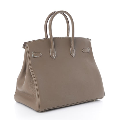 Hermes Togo Birkin 35 Etoupe 2 of 8