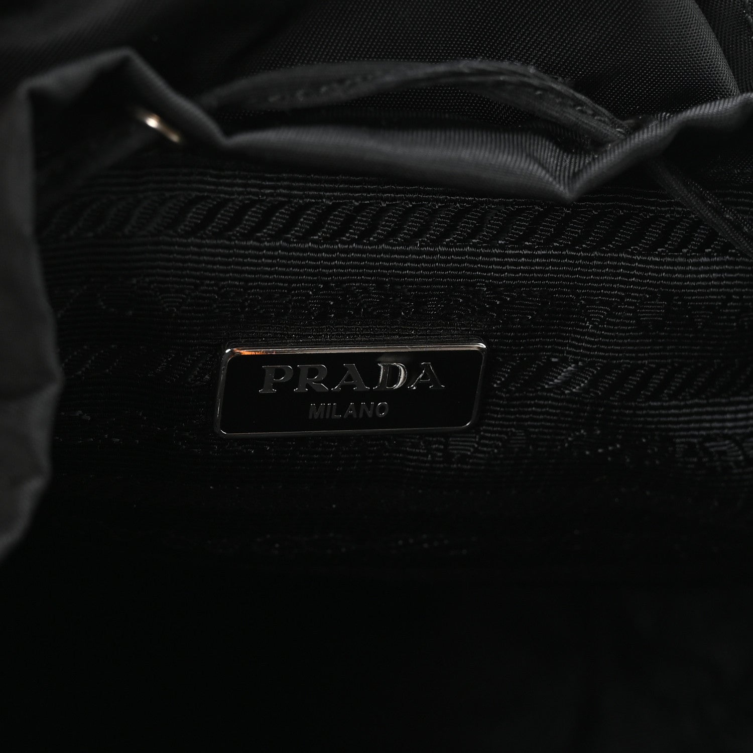 Prada Nylon Vela Mini Crossbody Backpack Black 6 of 11