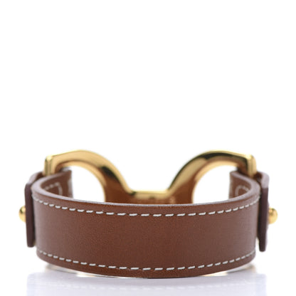Hermes Barenia Pavane Cuff S Fauve 3 of 5