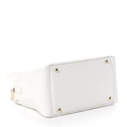 Chanel Caviar Quilted Petit Timeless Tote PTT White 4 of 10