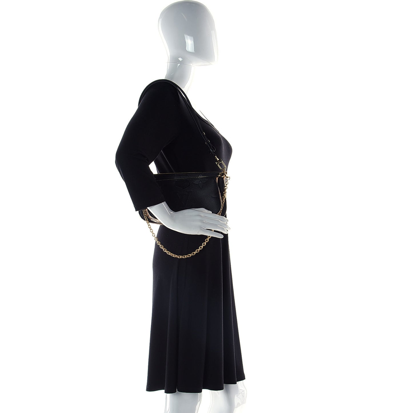 Empreinte Monogram Giant Wild At Heart Multi Pochette Accessories Black